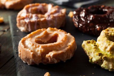 Ev yapımı eski moda çörekler.