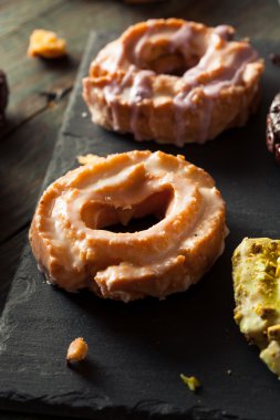 Ev yapımı eski moda çörekler.