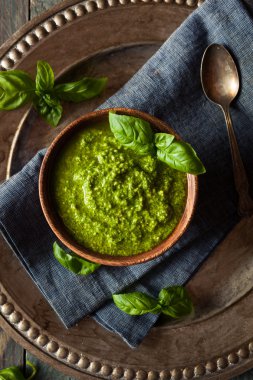 Ham organik yeşil Pesto