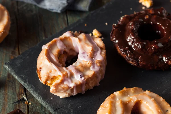 Caseiro old fashioned donuts — Fotografia de Stock