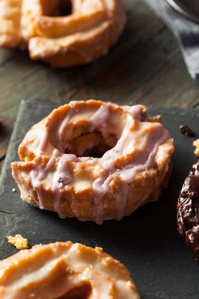 Homemade Old Fashioned Donuts — Stock Photo, Image