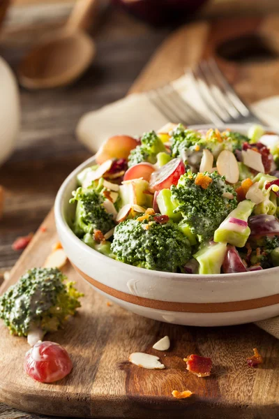 Ensalada de brócoli verde casera — Foto de Stock