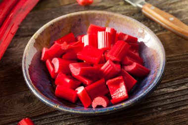 Ham organik kırmızı ravent