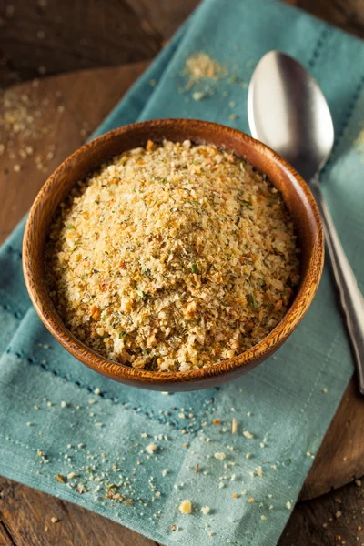 Organic Homemade Bread Crumbs — Stock Photo, Image