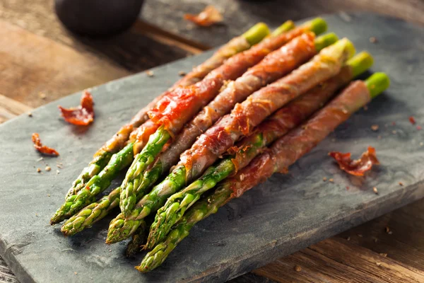 Prosciutto Wrapped Asparagus — Stok Foto