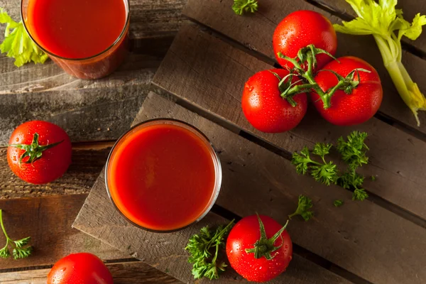 Raw Organic Tomato Juice — Stock Photo, Image