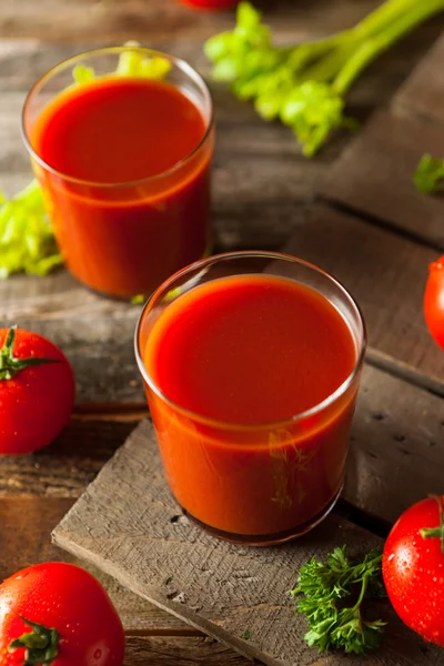 Ham organik domates suyu — Stok fotoğraf