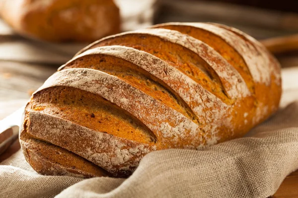 Pain de seigle croûté fait maison — Photo