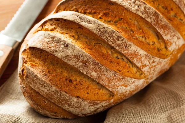 Ev yapımı çavdar ekmek — Stok fotoğraf