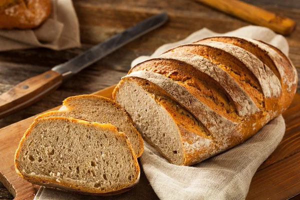 Ev yapımı çavdar ekmek — Stok fotoğraf