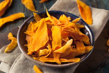 Ham organik kurutulmuş Mango