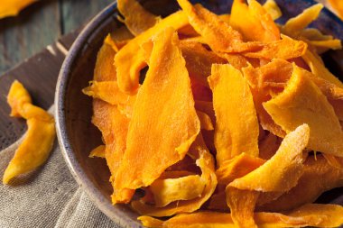 Ham organik kurutulmuş Mango