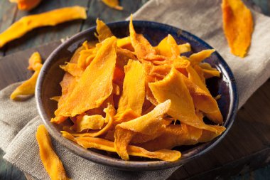 Ham organik kurutulmuş Mango