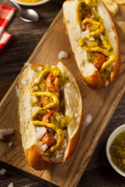 Sağlıklı ızgara Türkiye köpek