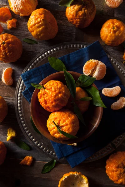Ham organik altın Nugget Mandarin portakal — Stok fotoğraf