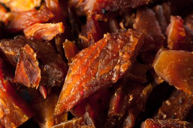 Füme somon sarsıntılı kurutulmuş