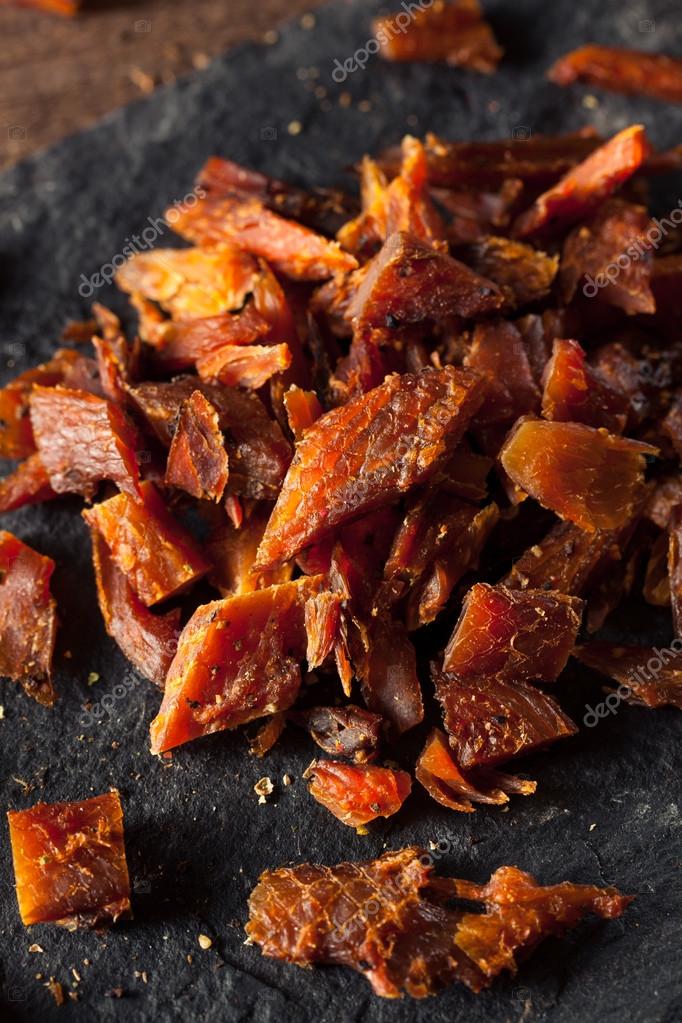 Dried Smoked Salmon Jerky Stock Photo by ©bhofack2 106628782