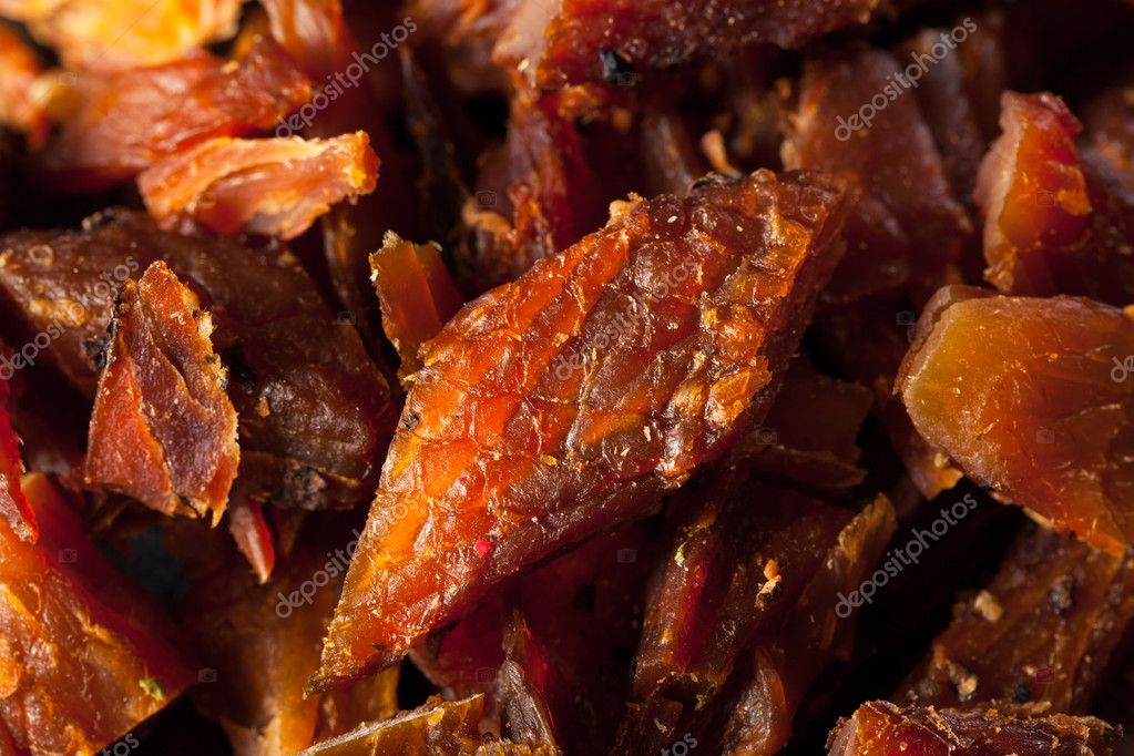 Dried Smoked Salmon Jerky Stock Photo by ©bhofack2 106628964