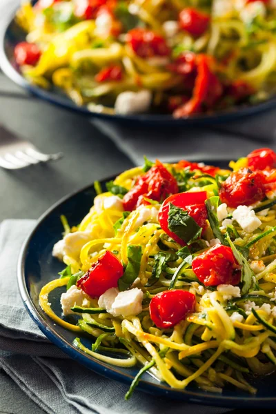 Macarrão de abobrinha caseiro Zoodles — Fotografia de Stock