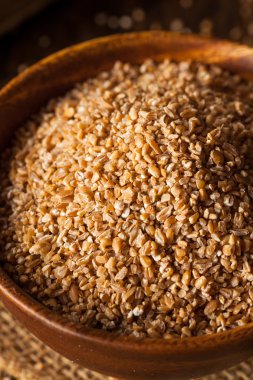 Ham organik tam buğday Bulgur