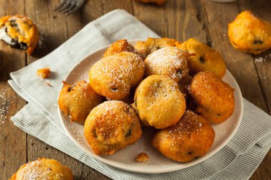 Derin kızarmış Çikolata kremalı kurabiye