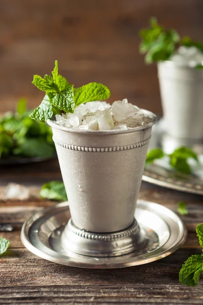 Kalter erfrischender klassischer Minze-Julep — Stockfoto