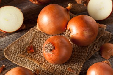 Ham organik sarı soğan