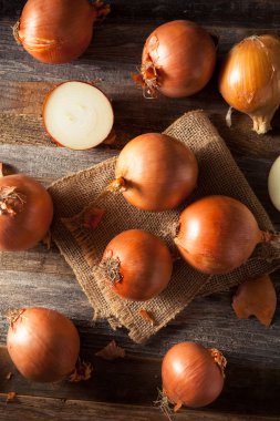 Ham organik sarı soğan