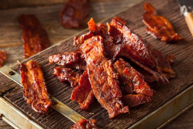 Ev yapımı kurutulmuş Barbekü domuz eti