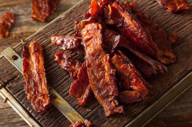 Ev yapımı kurutulmuş Barbekü domuz eti