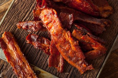 Ev yapımı kurutulmuş Barbekü domuz eti
