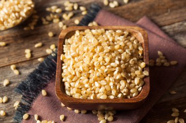 Ham organik beyaz patlamış mısır Kernals