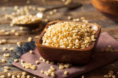 Ham organik beyaz patlamış mısır Kernals