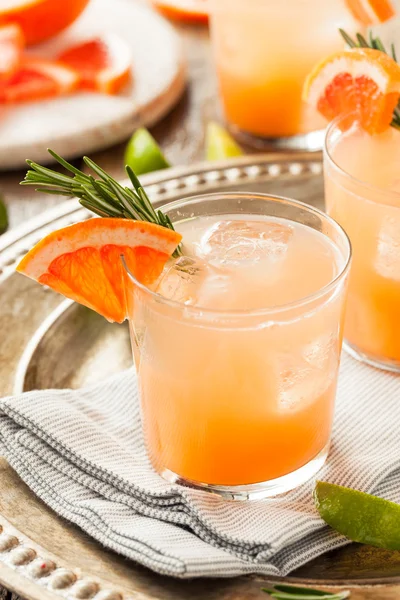 Refreshing Grapefruit and Tequila Palomas — Stock Photo, Image