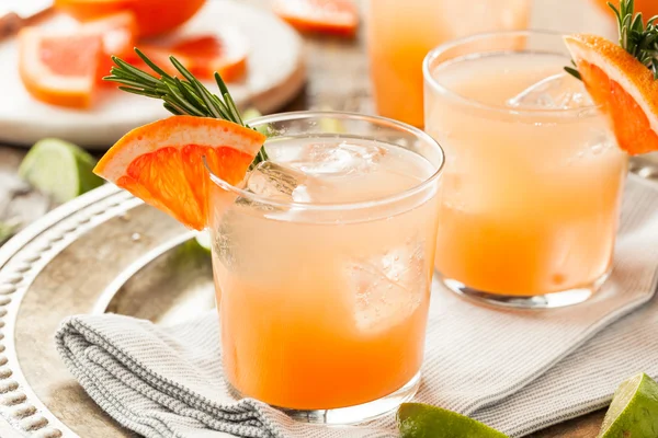 Erfrischende Grapefruit und Tequila Palomas — Stockfoto