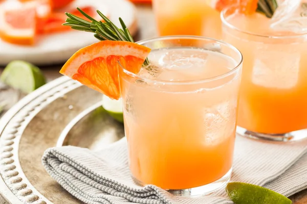 Refreshing Grapefruit and Tequila Palomas — Stock Photo, Image
