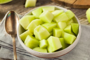 Yeşil organik Honeydew kavun