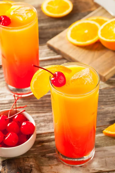 Sulu turuncu ve kırmızı tekila Sunrise