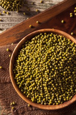 Ham organik yeşil Mung fasulye