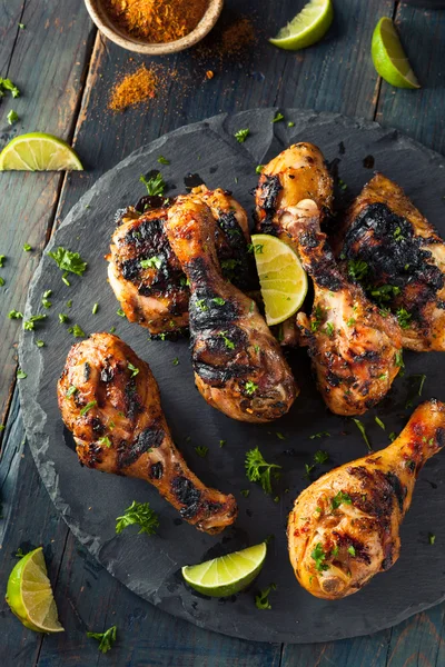 Picante a la parrilla jerk pollo — Foto de Stock