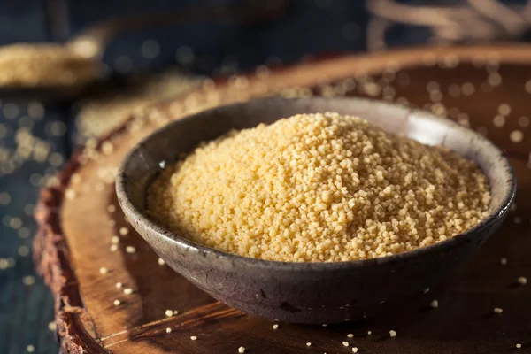 Rauwe biologische Franse Couscous — Stockfoto