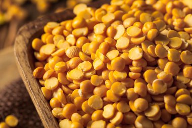 Ham organik sarı bezelye