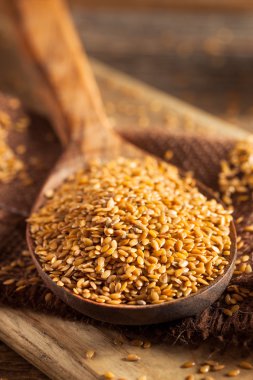 Ham organik altın keten tohumu