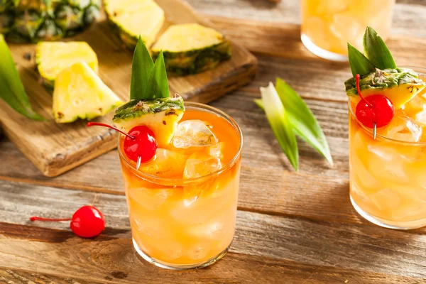 Cóctel casero Mai Tai — Foto de Stock