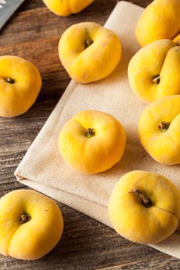 Ham organik sarı pasta şeftali