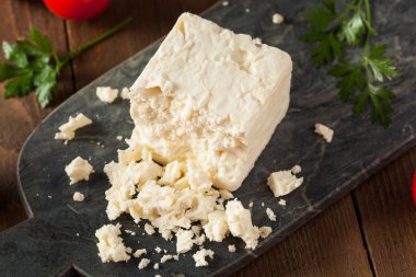 Ham organik beyaz beyaz peynir
