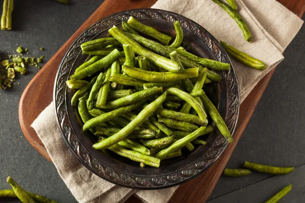 Nutritivo saludable deshidratado Green Bean Chips —  Fotos de Stock