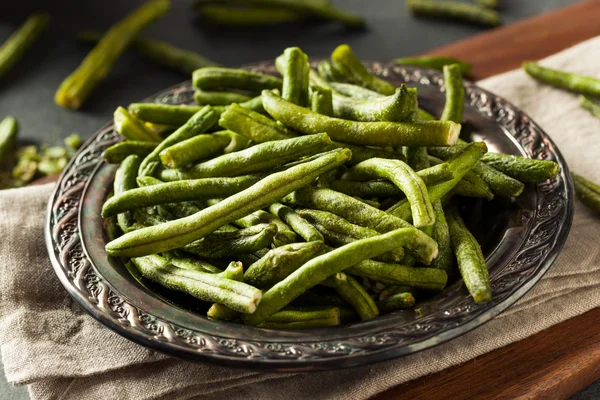 Nutritivo saludable deshidratado Green Bean Chips —  Fotos de Stock