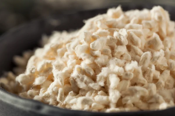 RAW οργανικό λευκό ρύζι Koji — Φωτογραφία Αρχείου