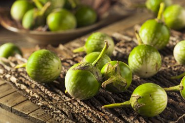 Ham yeşil Tay patlıcan